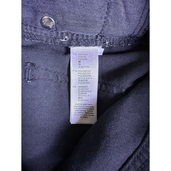 Gap Legging Jeans Women's Black Size 2 26 Distressed Denim Stretch Skinny E339 - Picture 5 of 13